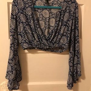 Floral crop top!